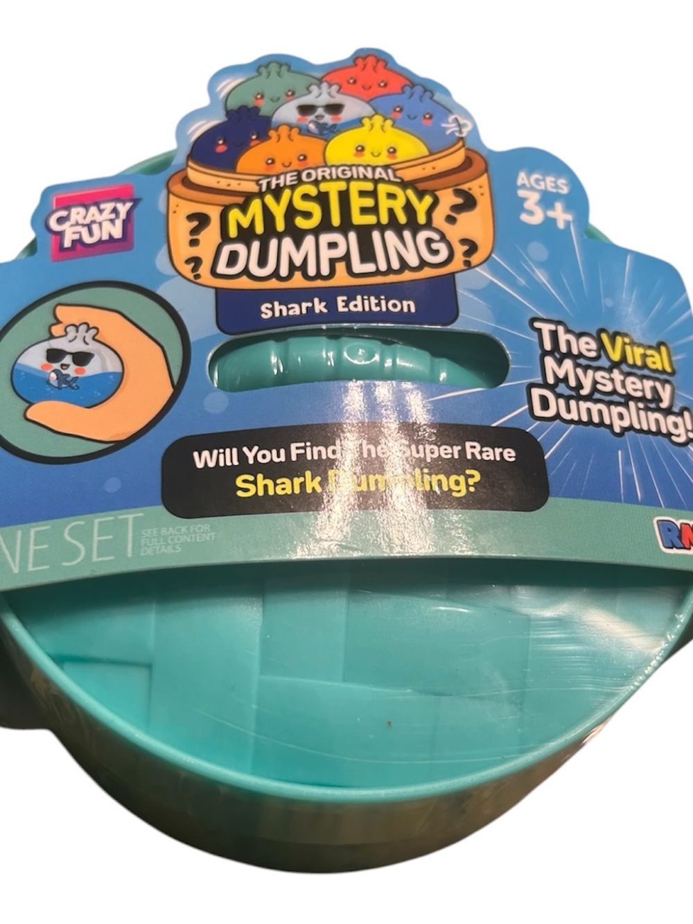 The Original Mystery Dumpling Shark Edition - Teal